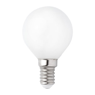 Lampadina opaca G45 LED E14 4W 2700K