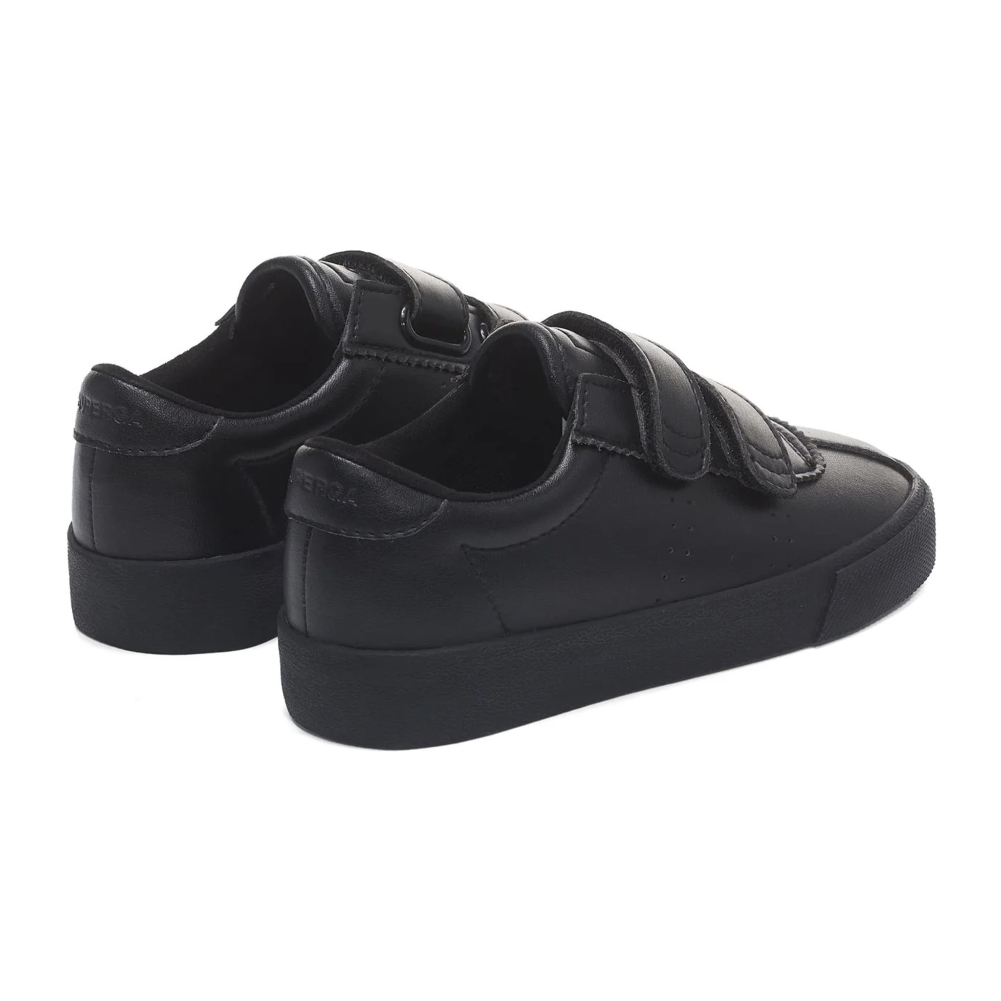 Sneakers Superga Bambino/A Verde 2843 KIDS CLUB S STRAPS VEGAN MATERIAL