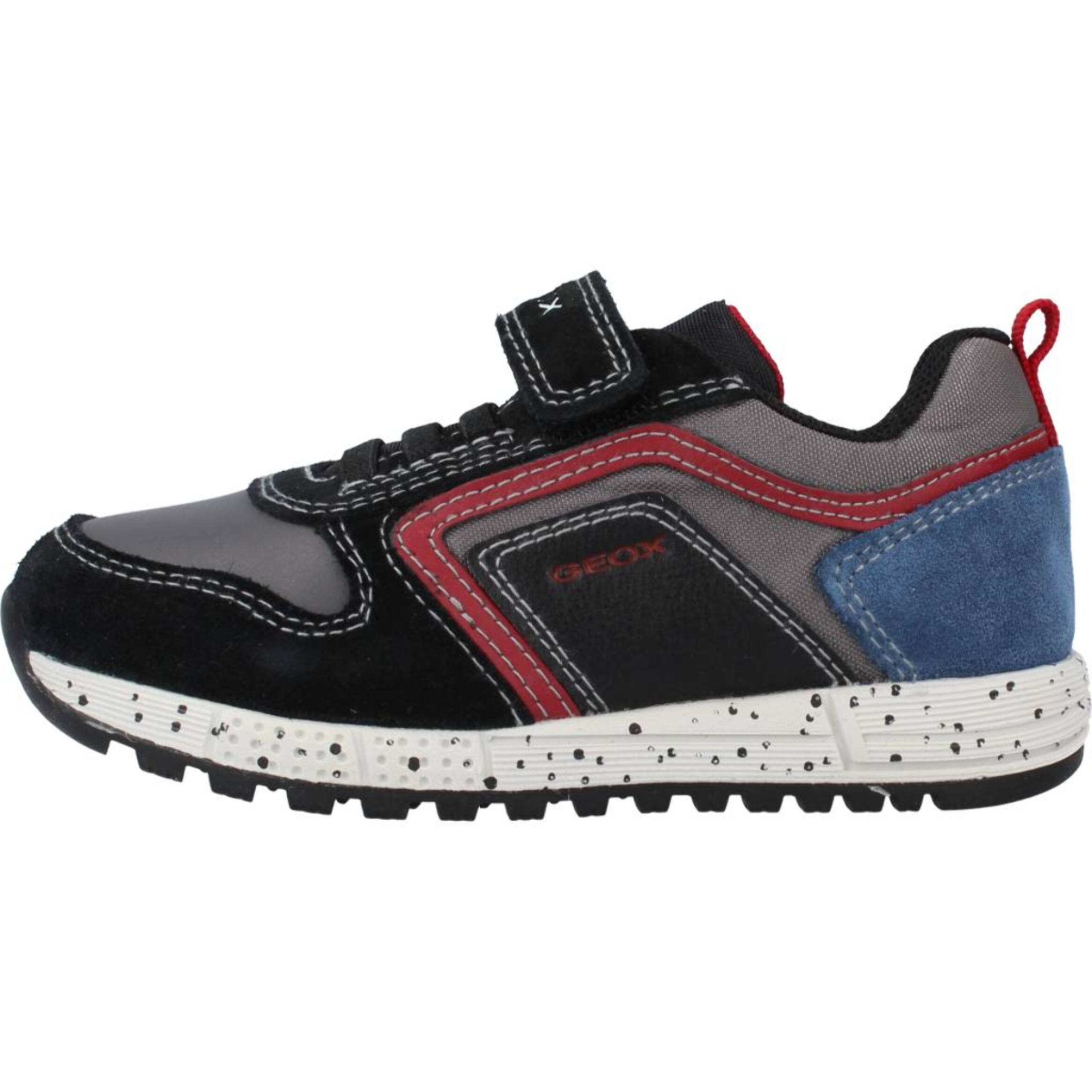 Zapatillas Niño de la marca GEOX  modelo B ALBEN BOY NEGRO