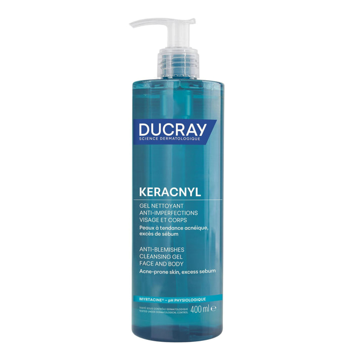 Keracnyl - Gel Nettoyant Anti-Imperfections Visage et Corps