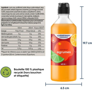 Concentré SODASTREAM AGRUMES 440ml