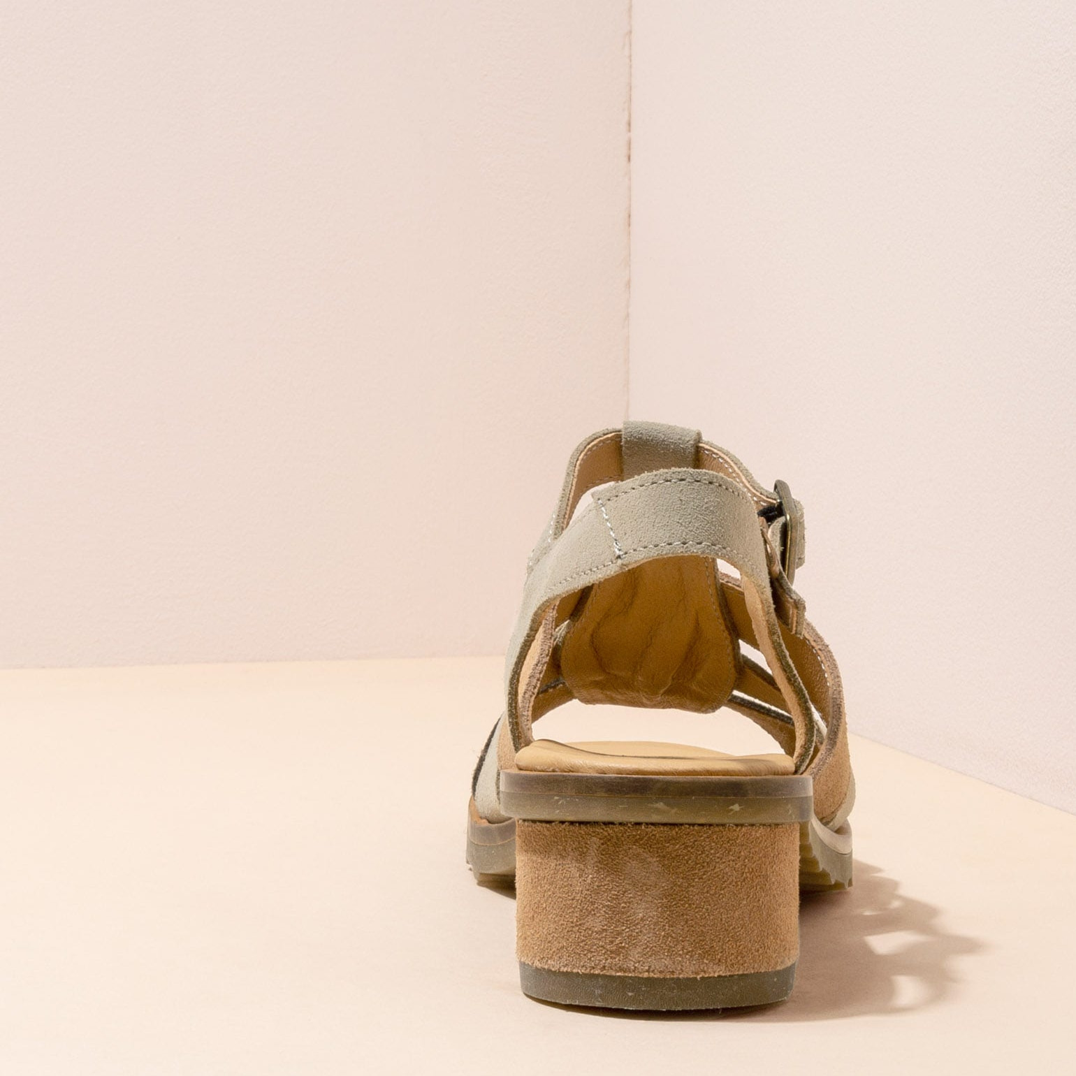 Sandalias con tacón N5800 LUX SUEDE MULTI PIEDRA / SABAL color Multi piedra