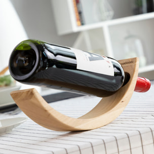 Porte-bouteille en Bois Effet Suspendu Woolance InnovaGoods