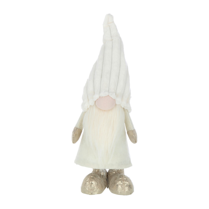 J-Line figurine Lutin Plumes - textile - beige - small