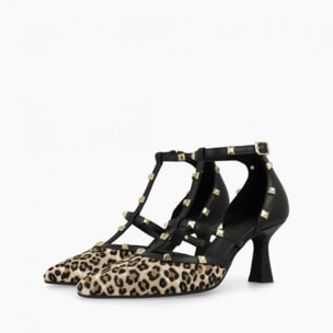 ZAPATOS DE SALÓN ANIMAL PRINT GEDIGER-IN