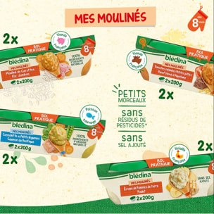 Mes Moulinés X16 8 mois MIDI Légumes-Viande-Poisson