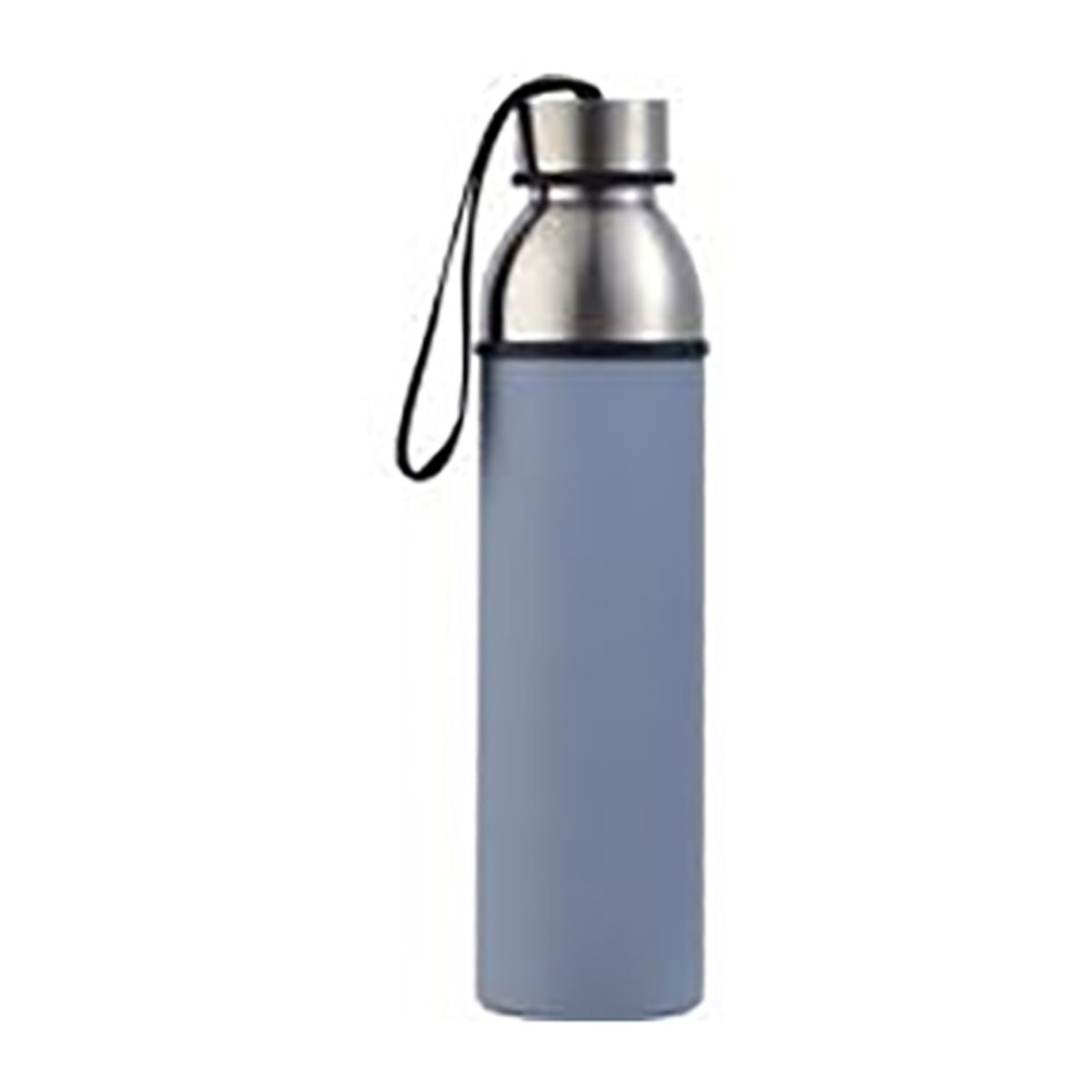 Botella de agua 570ml acero inoxidable azul Walking anywhere- Bergner