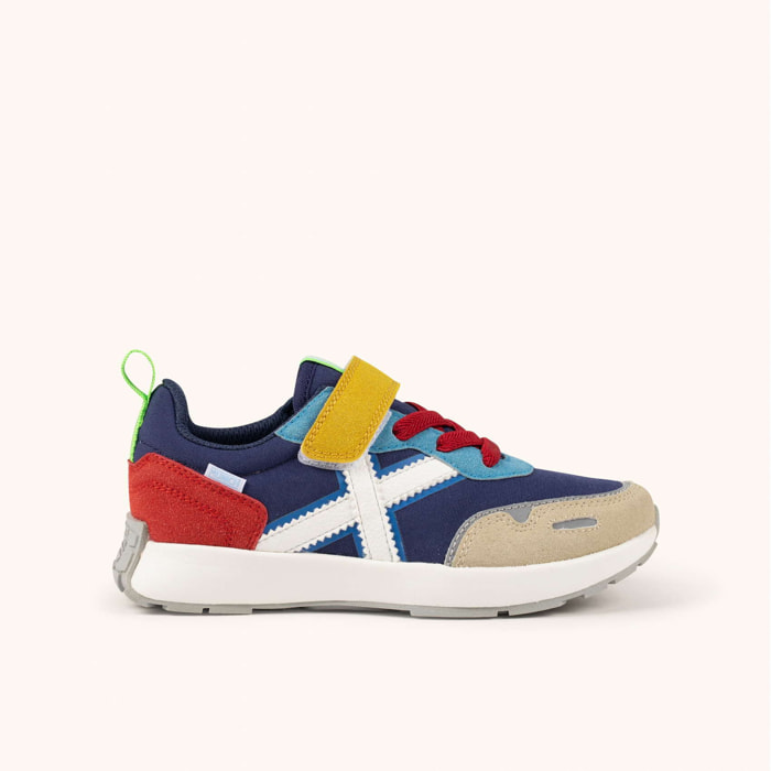 MUNICH MINI XEMINE VCO 01 Zapatilla Infantil Multicolor con Cierre de Velcro
