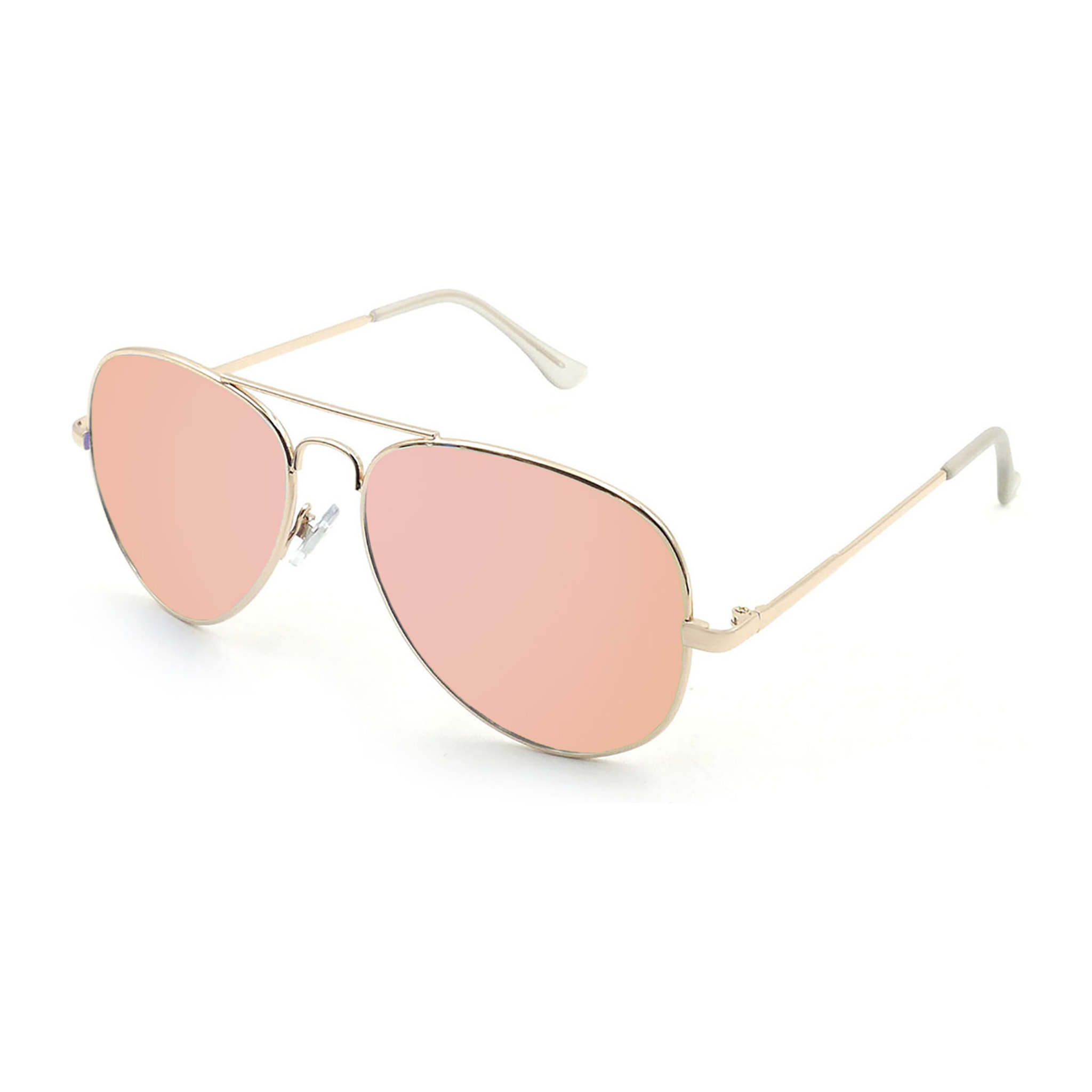 Gafas de sol PALO ALTO SAN DIEGO - Metal dorado / Revo rosa