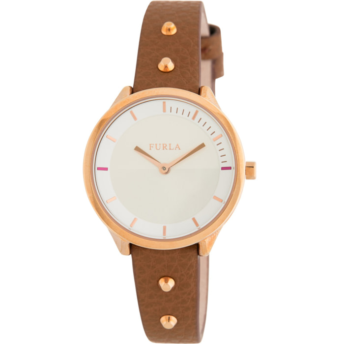 Reloj Furla R4251102523 Mujer Analogico Cuarzo con Correa de Piel