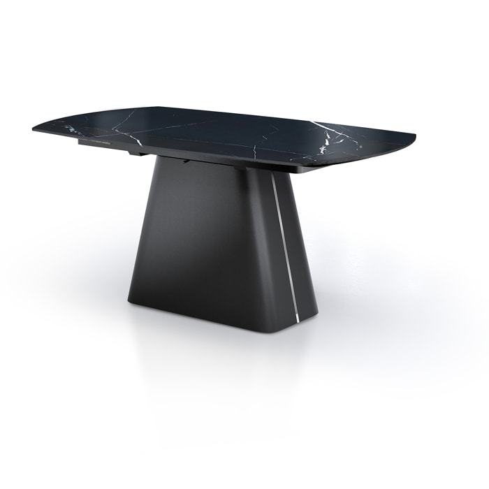 Oresteluchetta tavolo allungabile LIBIN BLACK MARBLE