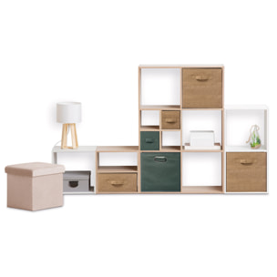 Panier toile de jute 31x15cm "Mix 'n Modul"