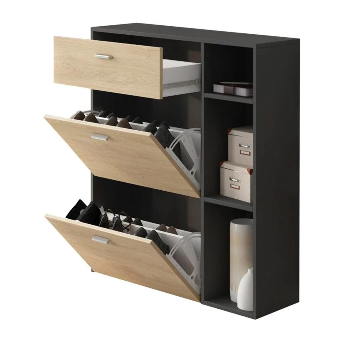 Zapatero Wind Gris Antracita - Puccini