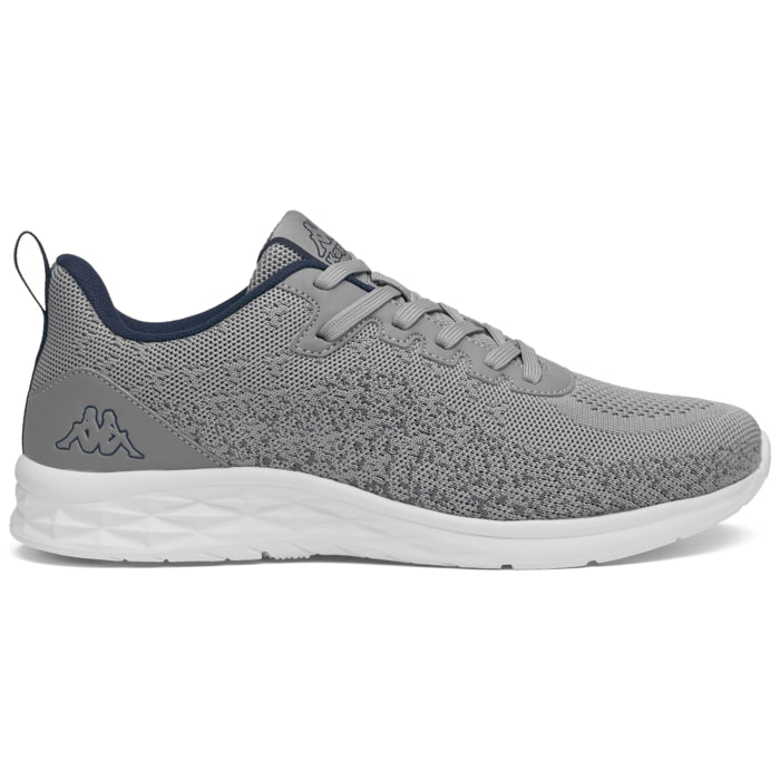 Kappa - Sneakers Uomo Donna Grigio - Logo Rostie