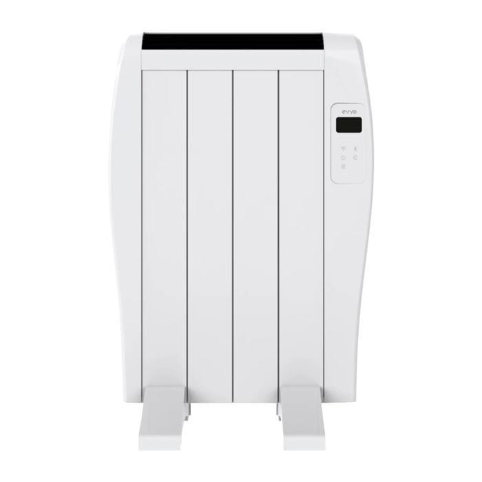 Emisor Térmico EVVO C4 Blanco, 600W, 4 elementos, Wifi, Control remoto, Temporizador