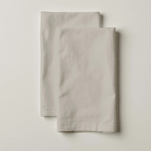 Lot de 2 torchons de cuisine 100% coton Harvard Cement