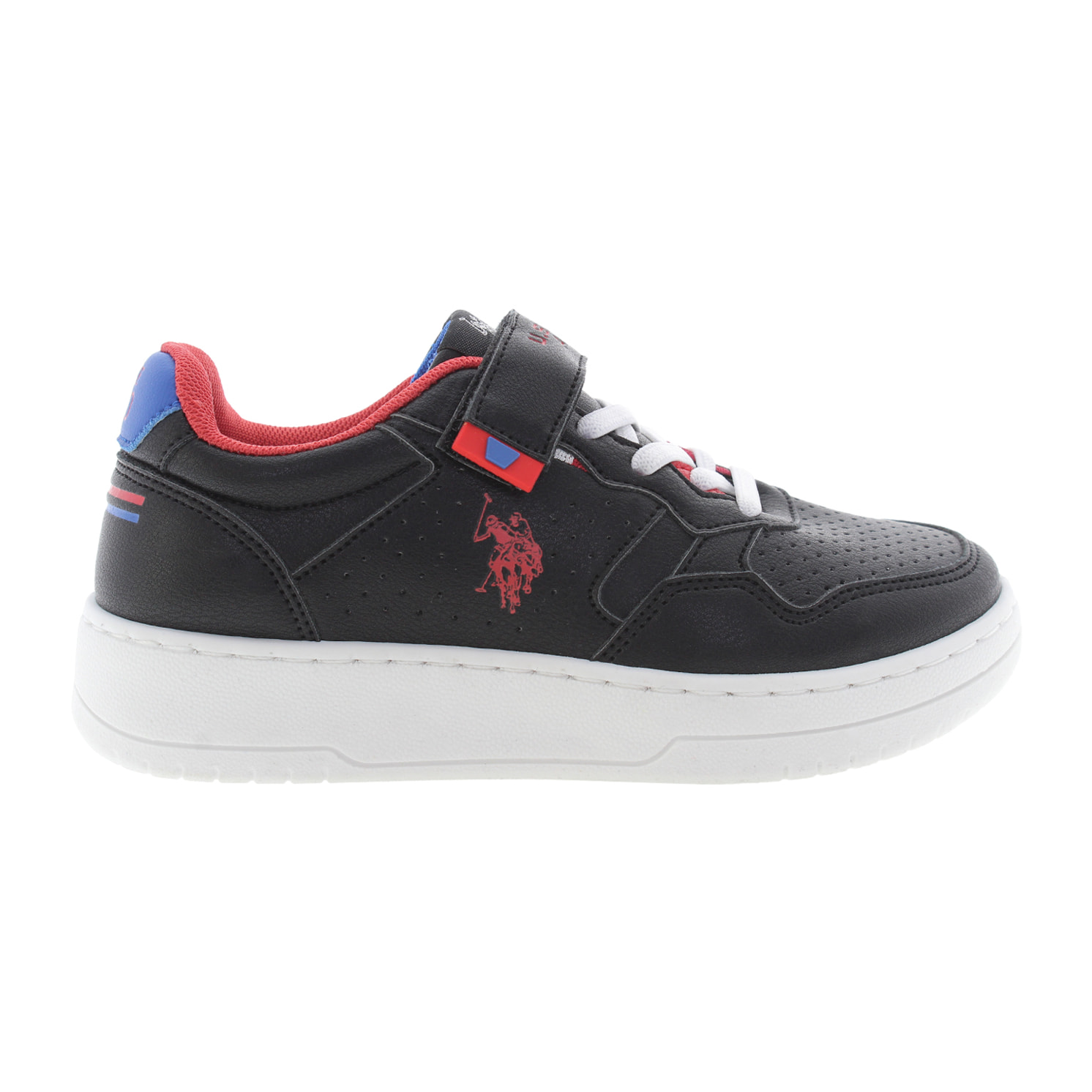 Sneakers U.S. Polo Assn. nero-rosso