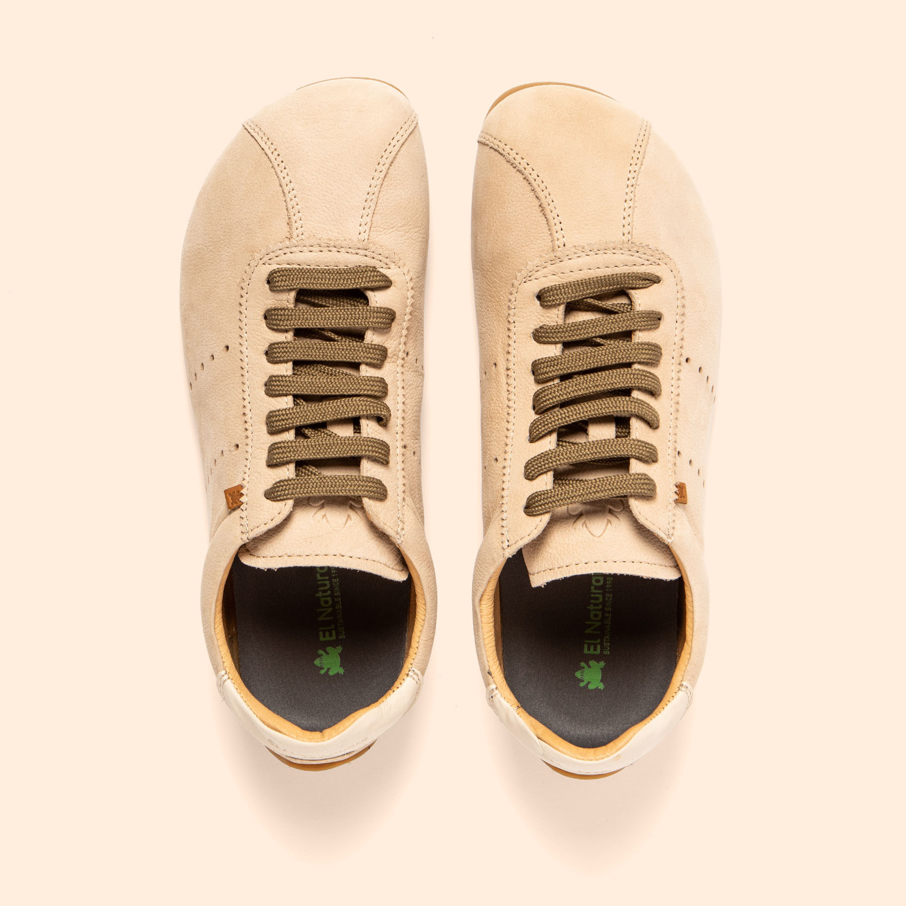 Zapatos N5935 NOBUCK CREAM/ONDINA color Cream