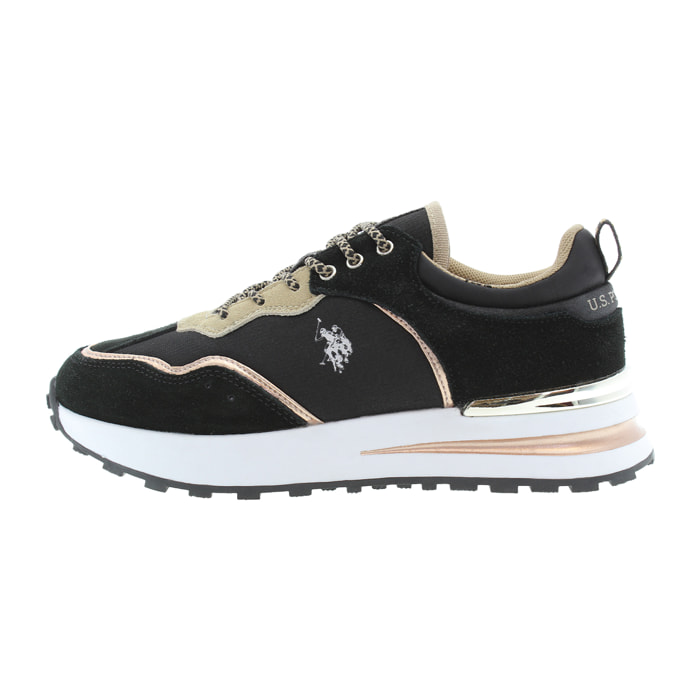 Sneakers U.S. Polo Assn Black Beige