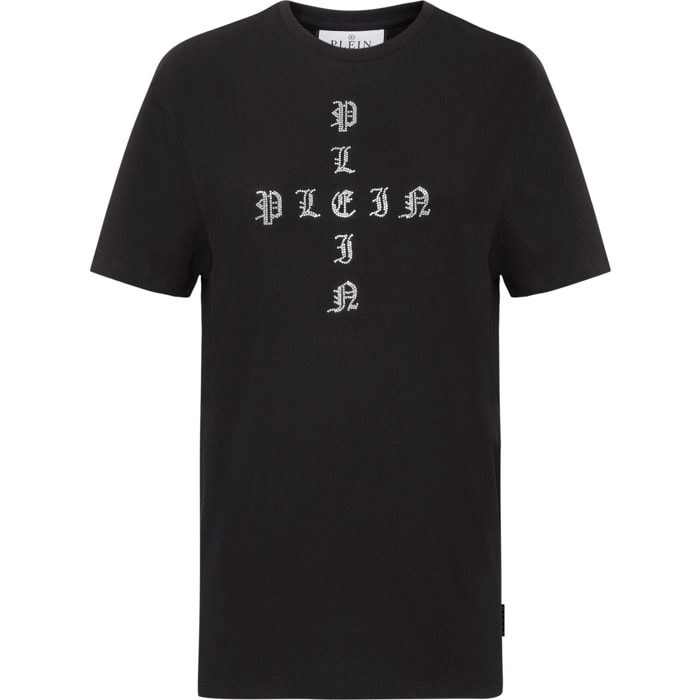 PHILIPP PLEIN T-Shirt Round Neck GOTHIC PLEIN