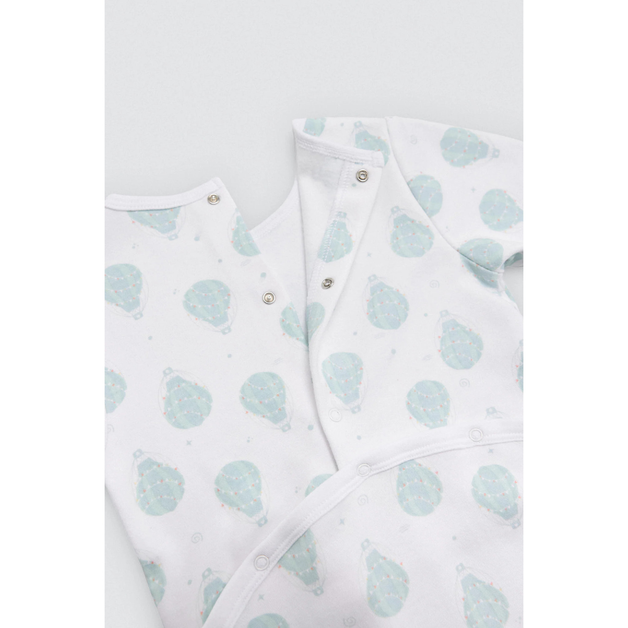 Tutina per neonato a maniche lunghe con stampa a palloncino