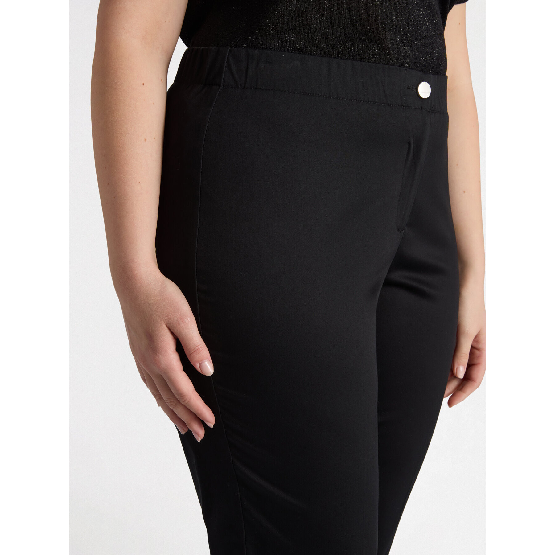 Fiorella Rubino - Pantalones de algodón - Negro