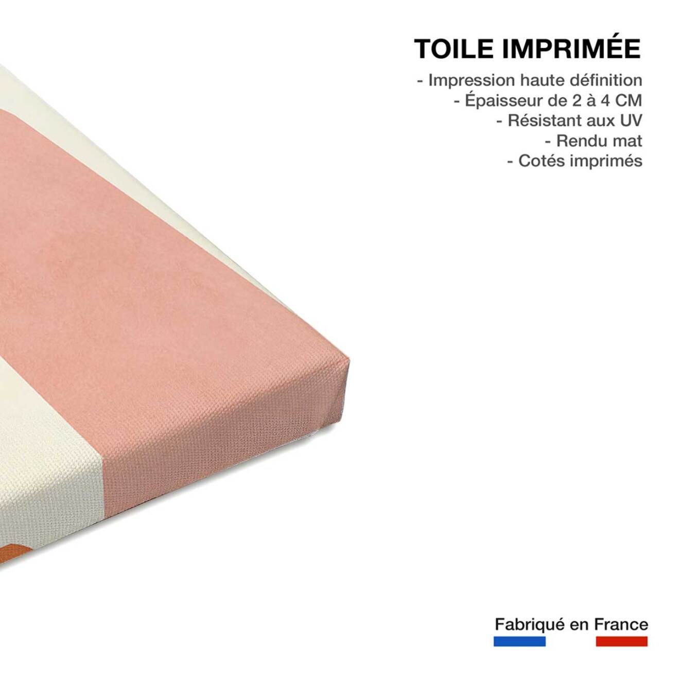 Tableau nature morte bouquets en été  Toile imprimée