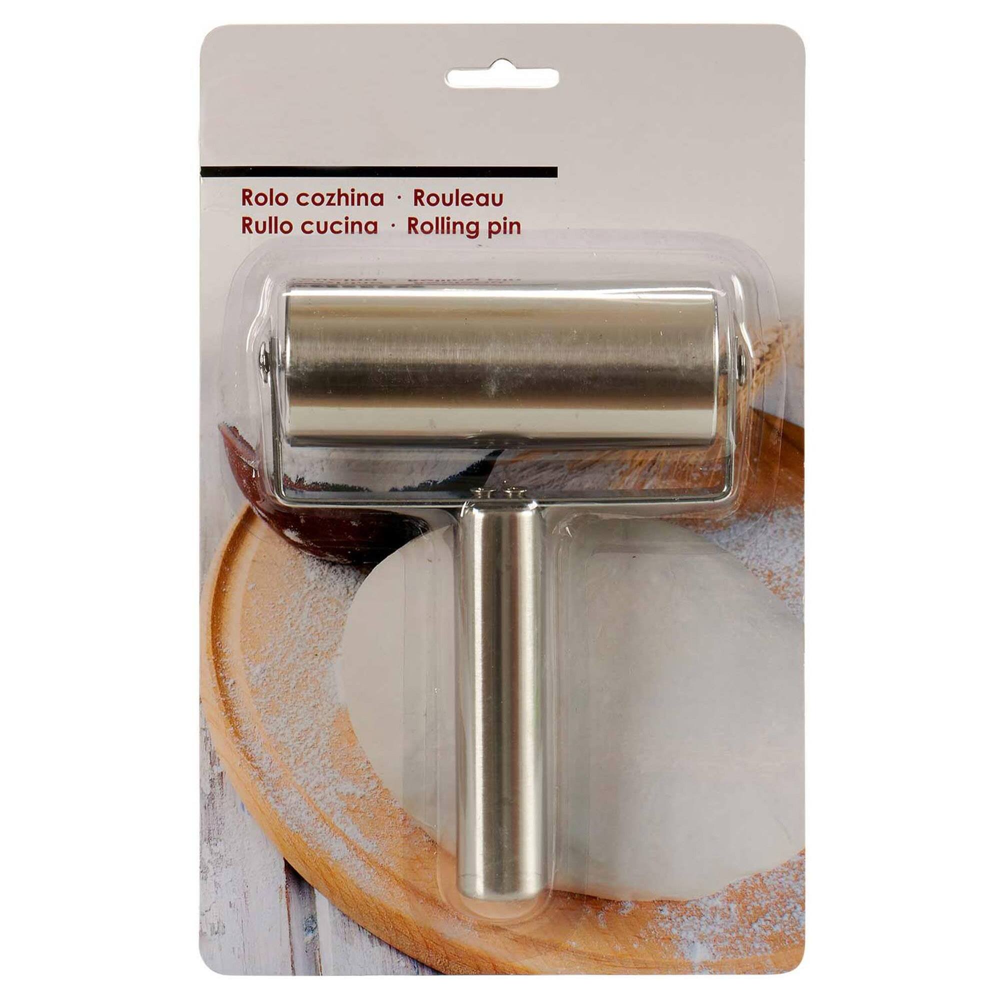 Rodillo cocina acero 17x12cm colección kinvara