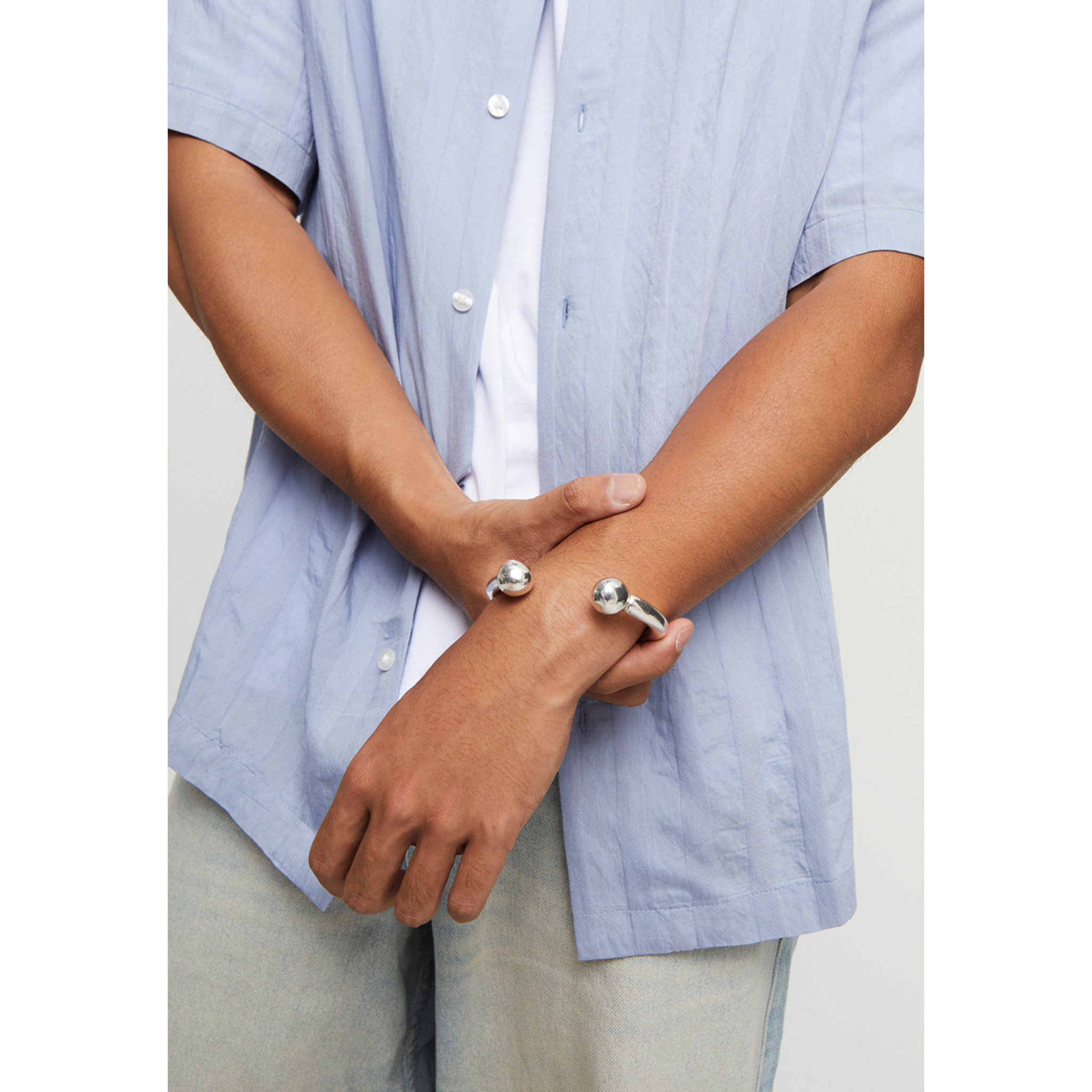 Pulsera Zen PLATEADO M