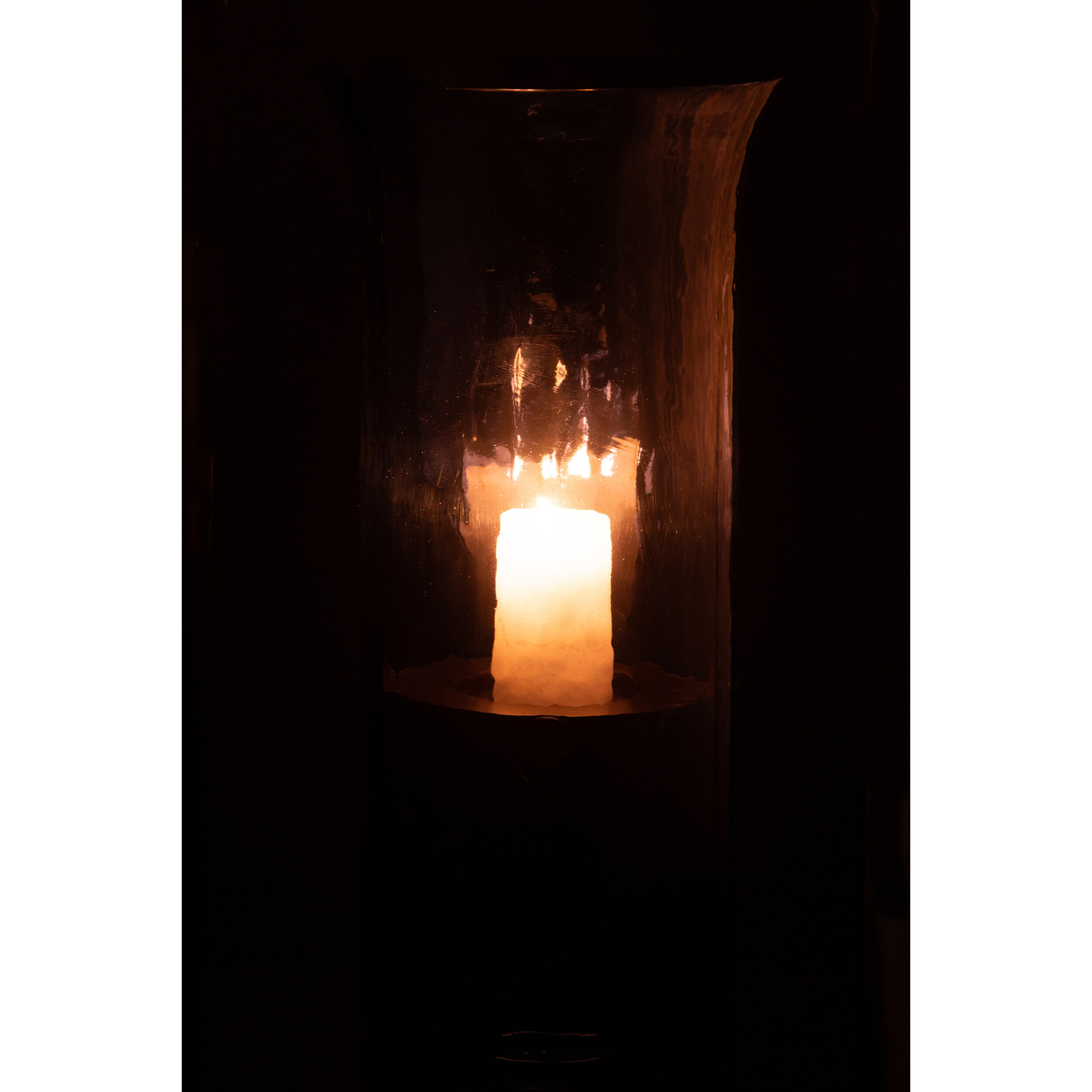 J-Line photophore Tarifa Smal - verre - bleu - extra large
