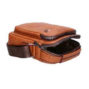 Borsa a tracolla  da uomo Pelle vegana Prodotto Vegano 18x20x5 cm