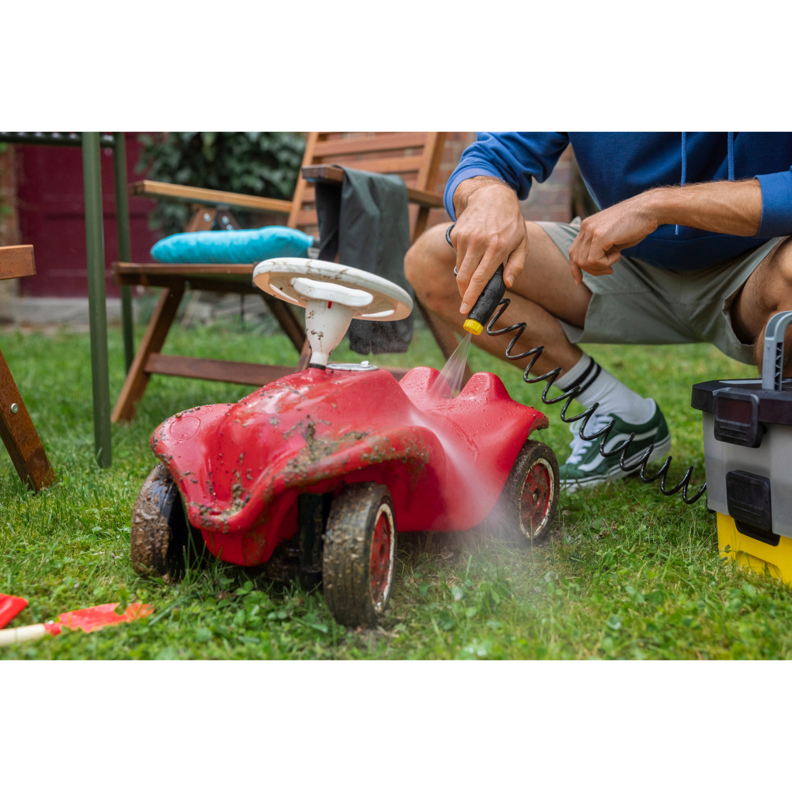 Nettoyeur mobile Karcher OC 4 - Pression 5 bar- Batterie intégrée- réservoir 8L