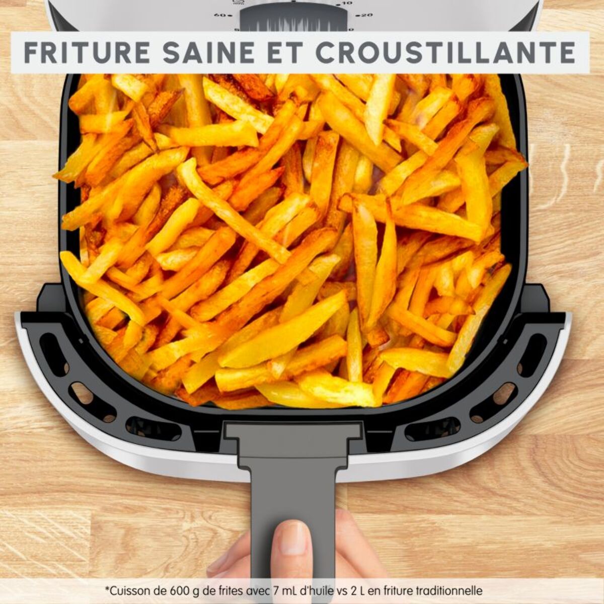 Friteuse sans huile MOULINEX easy fry essential nube EZ130A20