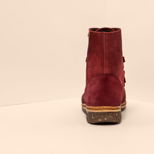 Botines N5470 PLEASANT CEREZA/ ANGKOR color Cereza
