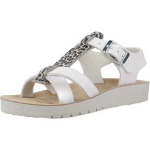 Sandalias Niña de la marca GEOX  modelo J SANDAL COSTAREI GI BLANCO