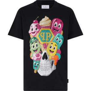 PHILIPP PLEIN T-shirt girocollo a maniche corte SKULL