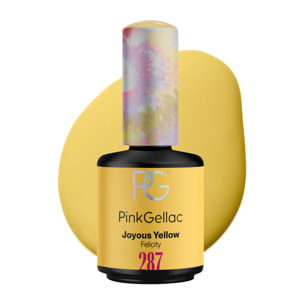 Vernis semi-permanent - 287 Joyous Yellow - 15 ml