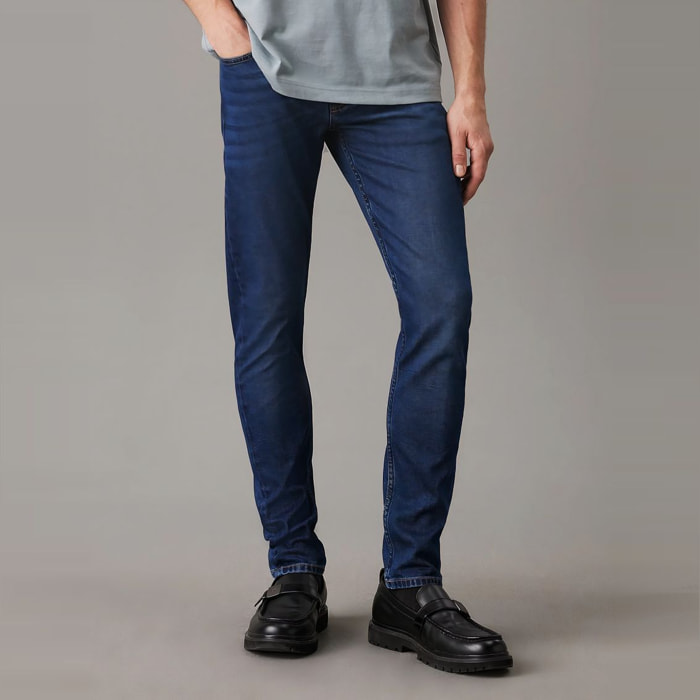 Calvin Klein - jeans - cotone - blu denim