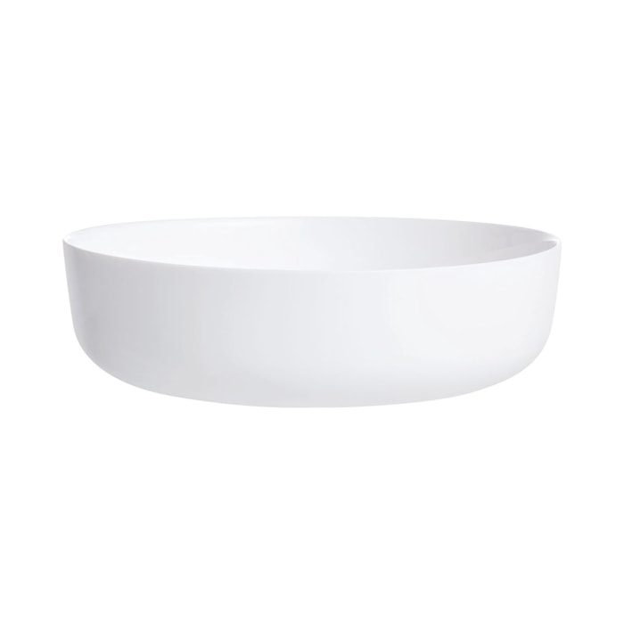 Plat à four rond blanc 26cm Smart Cuisine Diwali 250°C - Luminarc - Opale culinaire extra léger et résistant