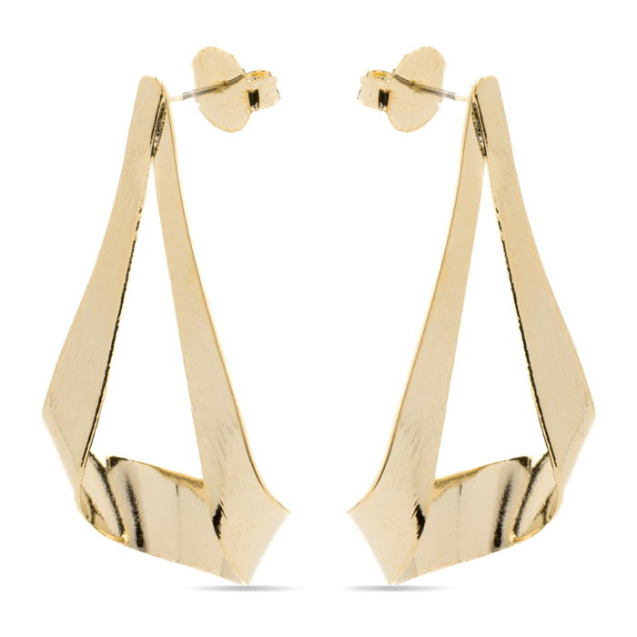 Pendientes Lux by Lux acabados en Oro Amarillo de 18 Kts
