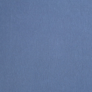 Funda de almohada de algodón punto Puntib color azul medio Punto de algodón