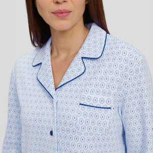 Camisón largo Celeste