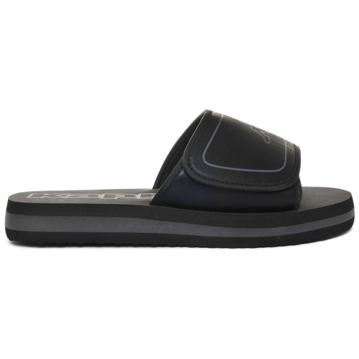 Kappa - Ciabatte Uomo Nero - Logo Galea