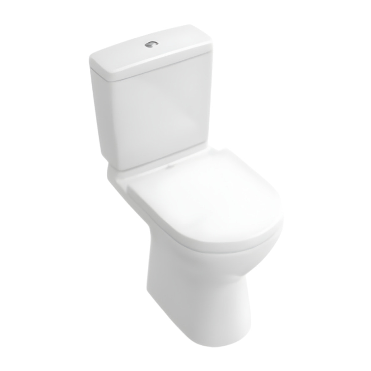 WC à poser sortie horizontale VILLEROY & BOCH O.novo avec abattant