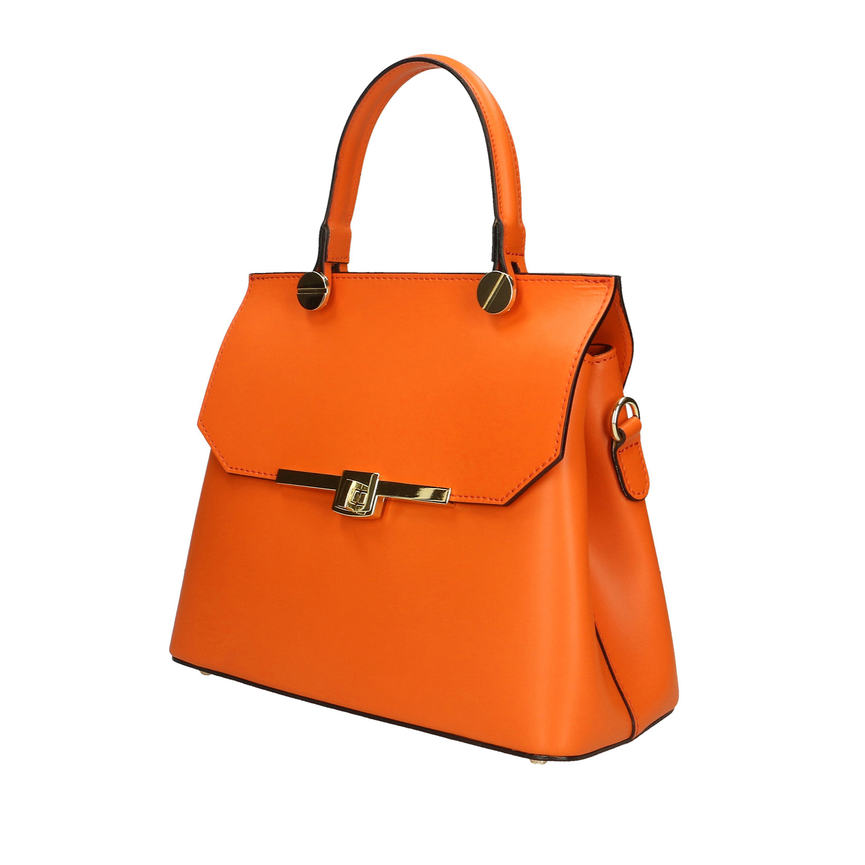 Borsa a mano da donna In Vera pelle Made in Italy 27x23x12 cm