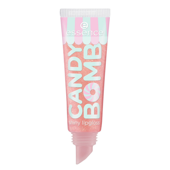 Candy Bomb - Gloss Teinte Abricot Rosé Fini Brillant et Lumineux 10 ml
