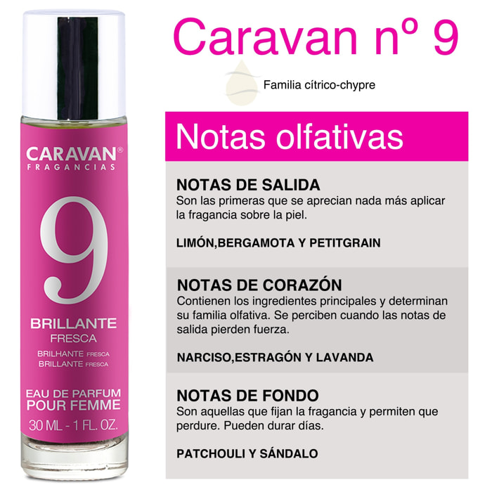 Caravan perfume de mujer nº9 - 30ml.