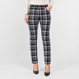 PANTALONE FLUIDO. MOD T771. Vita regolare e gamba regolare