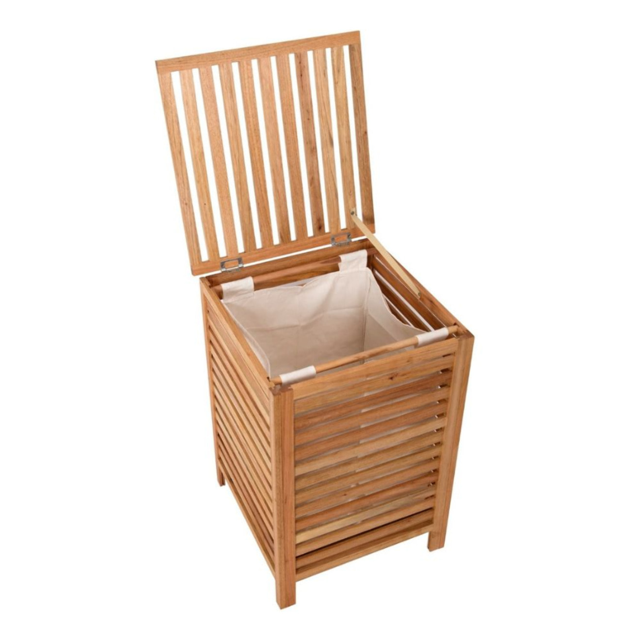 Panier à linge Naturel Home 45x65x45 cm, bois  (HOMEKOS1)