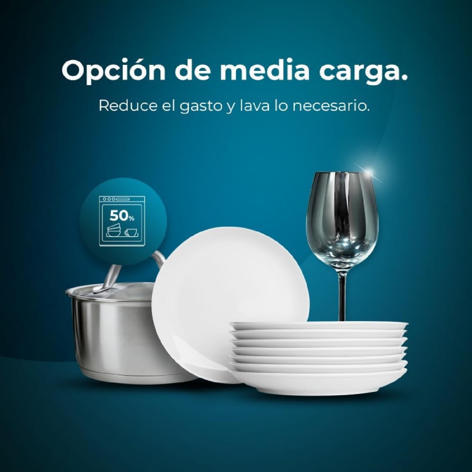 Cecotec Lavavajillas 60 CM Lavavajillas Bolero Aguazero 6500 C